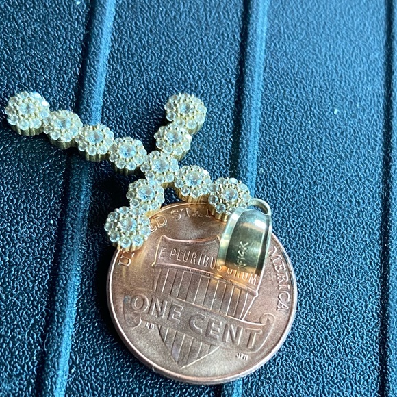 14k solid gold cross - Picture 4 of 10